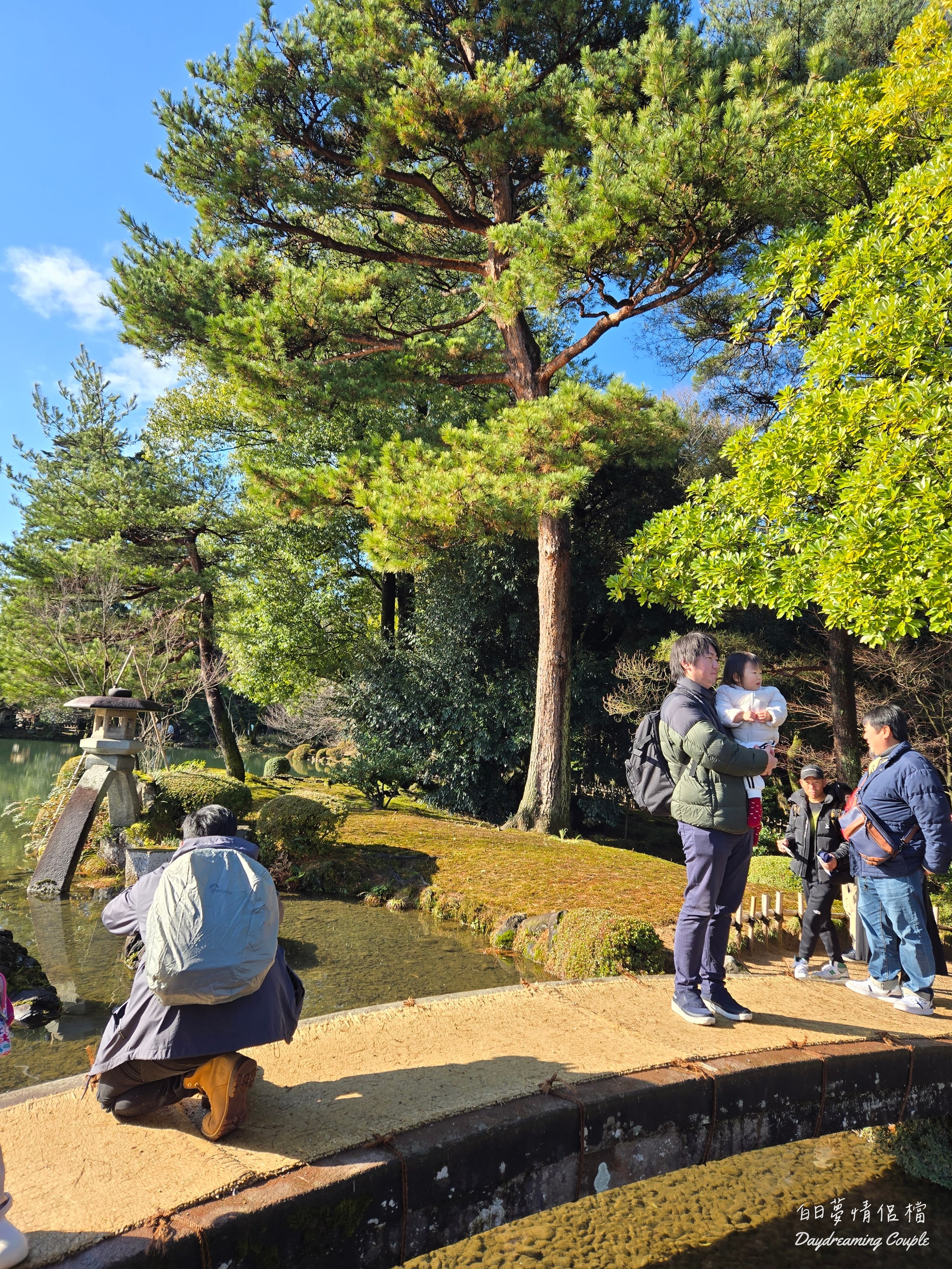 金澤・兼六園・一秒入畫的經典視角！霞之池、虹橋與徽軫石燈籠