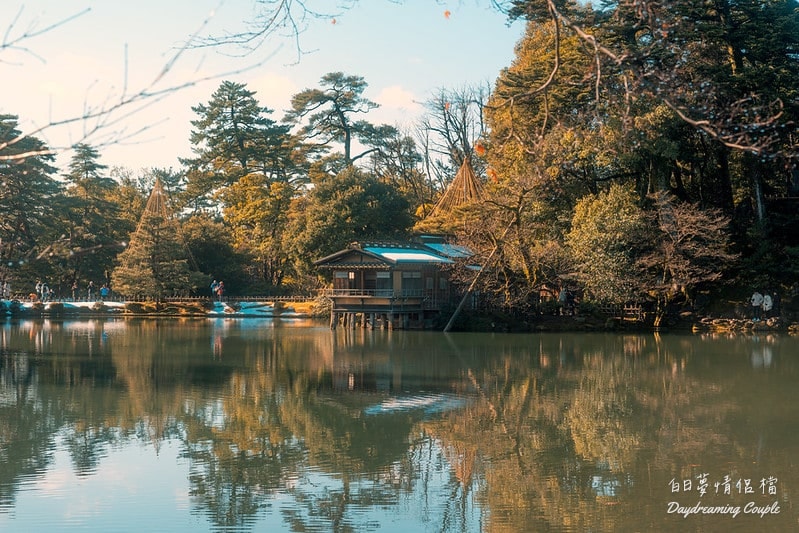 金澤・兼六園・一秒入畫的經典視角！霞之池、虹橋與徽軫石燈籠