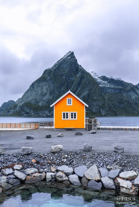 【挪威羅浮敦群島】薩克利索伊（Sakrisøy）必訪絕景與在地美食全攻略：夢幻黃色小屋與海風中的鮭魚香！